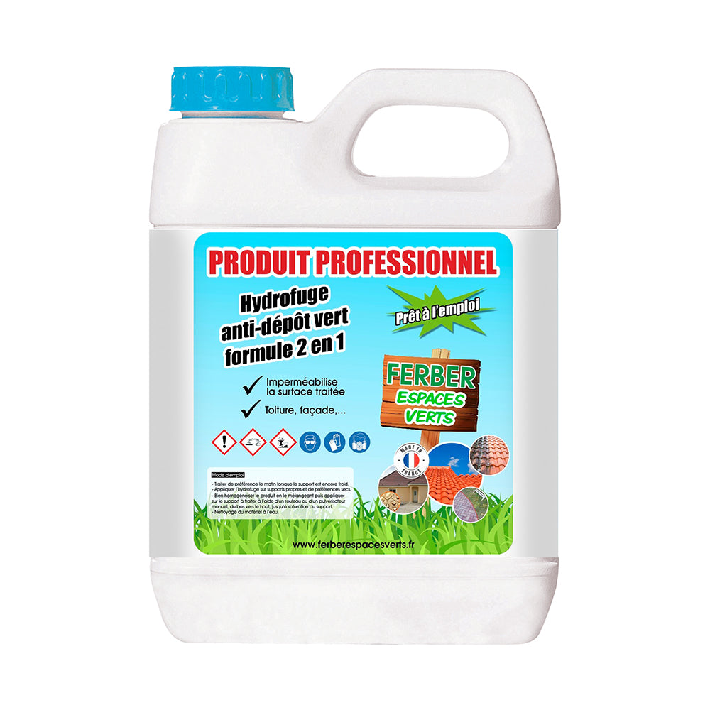 Hydrofuge + Anti Depots Verts Formule 2 en 1